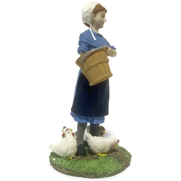 Amish Country Figurine #609 Feeding Time 5.5 Inches Tall New IOB - Picture 13 of 13